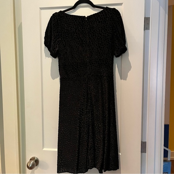 Vintage 90s y2k DKNY velvet polkadot dress - Picture 7 of 9